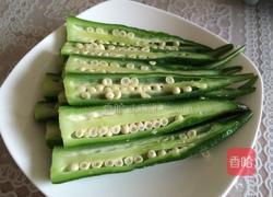 蒜蓉秋葵的做法图解3