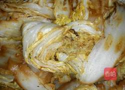 醋溜白菜的做法图解5
