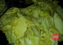 醋溜白菜的做法图解4