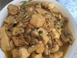 蘑菇炒豆腐