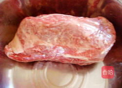  土豆炖牛腩（家常做法）的做法图解1