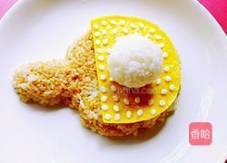 宝宝乒乓球饭团的做法图解12