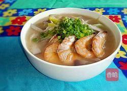 虾干蘑菇汤的做法图解6