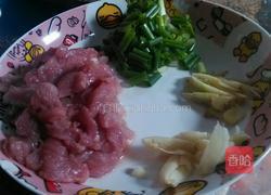 猪肉杏鲍菇的做法图解2