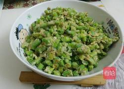 鸡蛋炒豆角的做法图解5