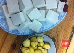 栗子豆腐的做法图解1