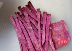 淮山紫薯糯米饭∽特意为庆国庆弄的！祝大家国庆节快乐！万事如蜜！哈哈哈😄😄的做法图解5