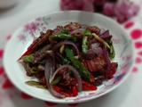 爆炒腊肉