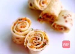 鸡蛋卷饼的做法图解11