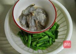 豇豆虾卷的做法图解3