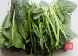 菠菜拌粉丝的做法图解2