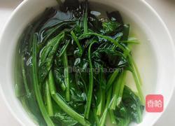 菠菜拌粉丝的做法图解4