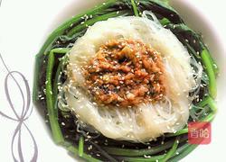 菠菜拌粉丝的做法图解8