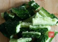 拍黄瓜（话梅味）的做法图解4