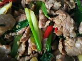 葱姜炒肉