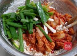韩式辣白菜饼的做法图解5