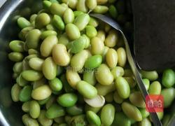 菜黄豆炒肉末的做法图解4