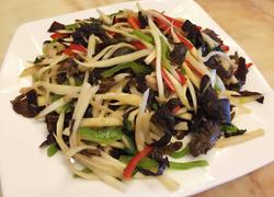青炒茭白