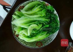 蚝油生菜的做法图解6