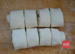 葱香花卷的做法图解5