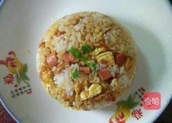鸡蛋火腿炒饭的做法图解7