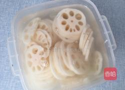 落花神养生藕的做法图解1
