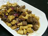 杏鲍菇牛肉粒