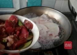 羊肉片氽萝卜的做法图解4