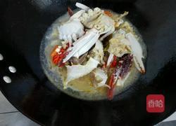 蟹炒年糕的做法图解4