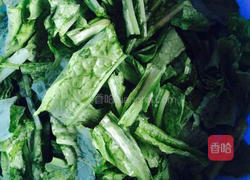 蒜香油麦菜的做法图解2