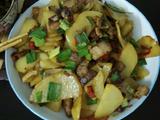 五花肉土豆片