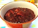 菱角红豆粥