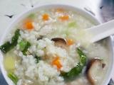 猪肝瘦肉五彩粥