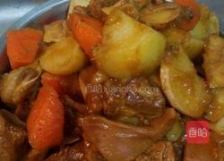 红烩土豆烧牛腩的做法图解6
