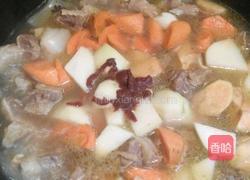 红烩土豆烧牛腩的做法图解4
