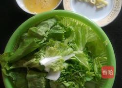 毛白菜炒鸡蛋的做法图解2