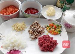 香菇牛肉意大利面的做法图解1