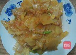 辣白菜炒土豆片的做法图解6