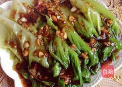 蒜蓉蚝油生菜的做法图解7