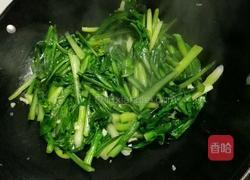蒜香油菜芯的做法图解6