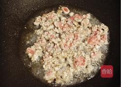 肉末香芹炒麻食的做法图解6