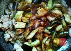 红烧肉焖茄子的做法图解9