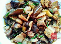 红烧肉焖茄子的做法图解17