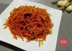 素炒胡萝卜丝的做法图解7