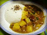 土豆牛肉咖喱饭