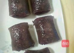 紫薯西米卷的做法图解9