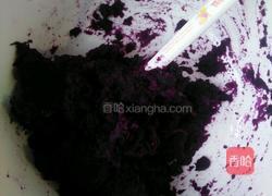 紫薯西米卷的做法图解5