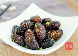 爆炒茧蛹的做法图解6