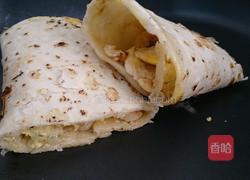 虾仁鸡蛋卷饼的做法图解9