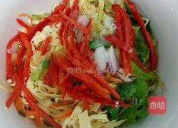 毛葱拌干豆腐的做法图解4
